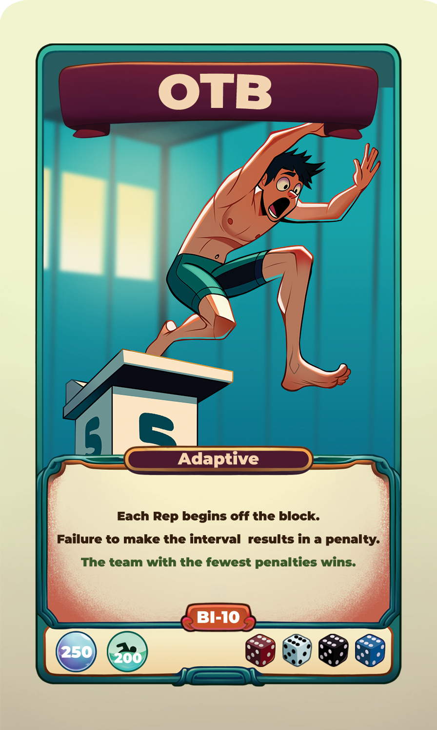 OTB challenge card